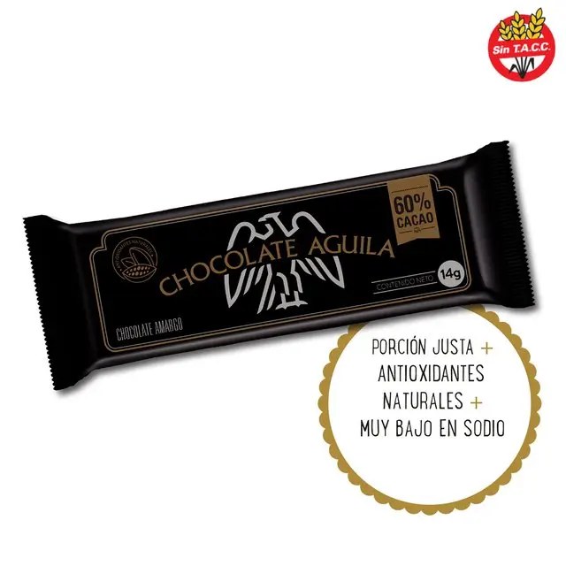 Barrita Aguila Para Taza Amarga x14 Gr