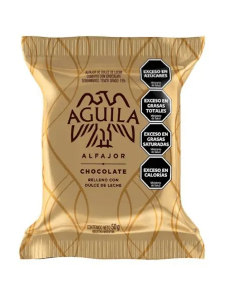 Alfajor Aguila Chocolate x50gr