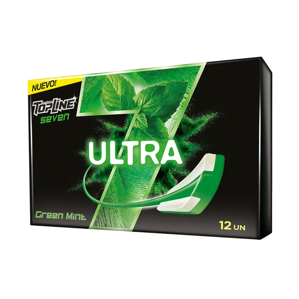 Topline Seven Ultra Verde 12 Unidades x24gr