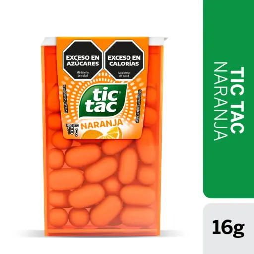 Tic Tac Naranja x16gr