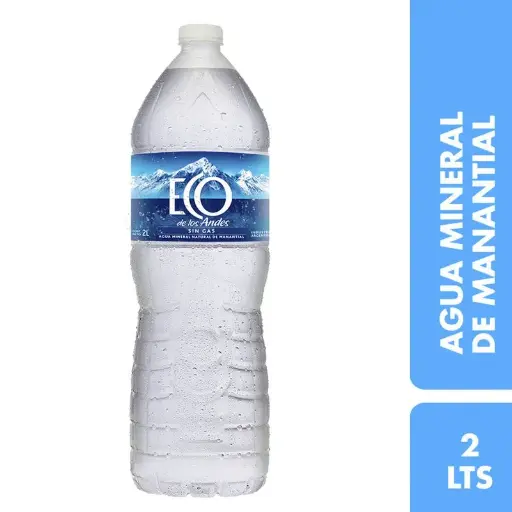 Agua Eco de los Andes x2000ml
