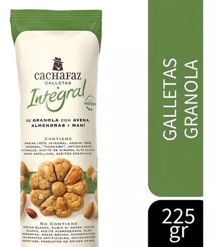Cachafaz Integral Granola Almendras y Mani x225gr