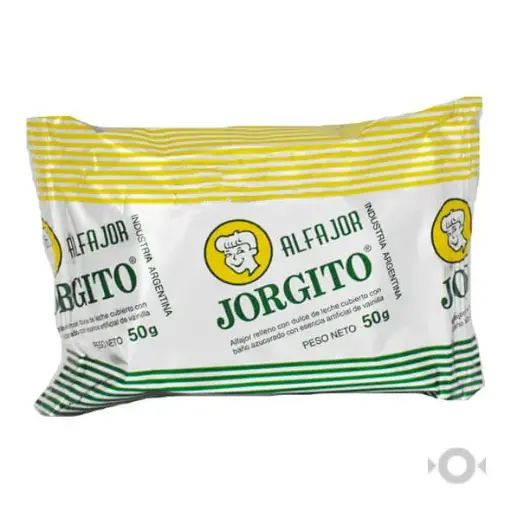 Alfajor Jorgito Blanco x55gr