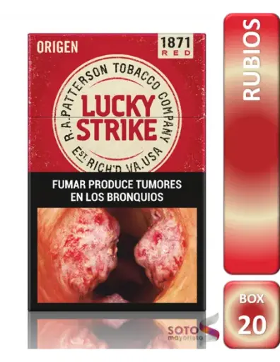 Lucky Strike Origen Box x20