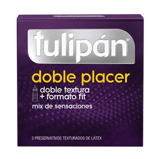 Preservativos Tulipan Doble Placer
