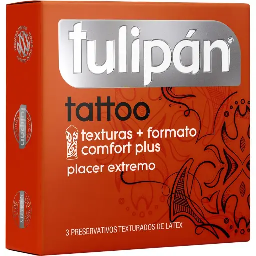 Preservativos Tulipan Tattoo