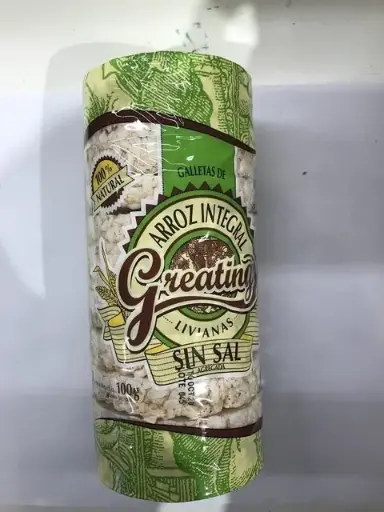 Arroz Integral sin Sal Greating